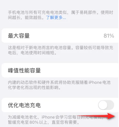 河间苹果15维修分享iPhone15充电到80%就充不进电了怎么办 