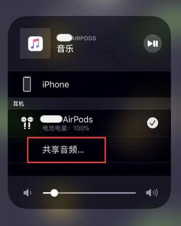 河间苹果14音频维修点分享iPhone14音频共享设置方法 