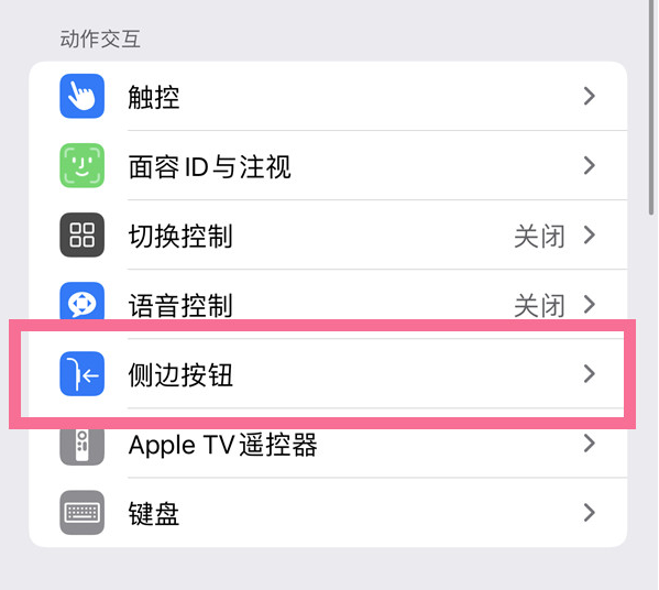 河间苹果14维修店分享iPhone14 Plus侧键双击下载功能关闭方法 