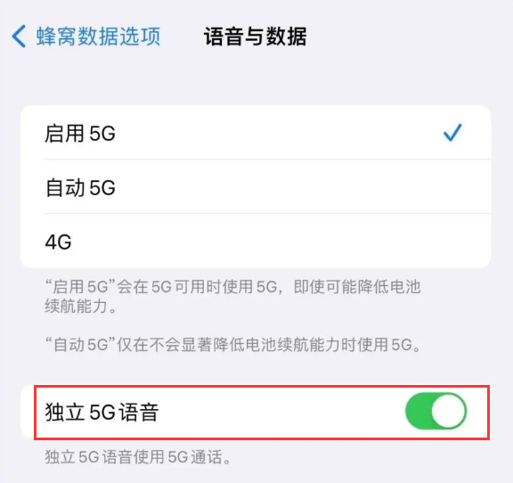 河间苹果14维修分享iPhone 14 Pro如何开启VoNR 