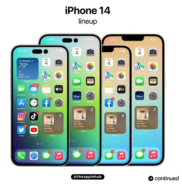 河间苹果14维修分享iPhone 14全家福 