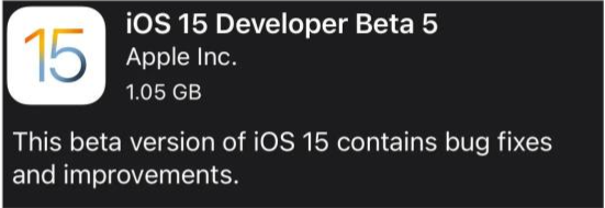 河间苹果手机维修分享如何升级到iOS15.0 beta5 