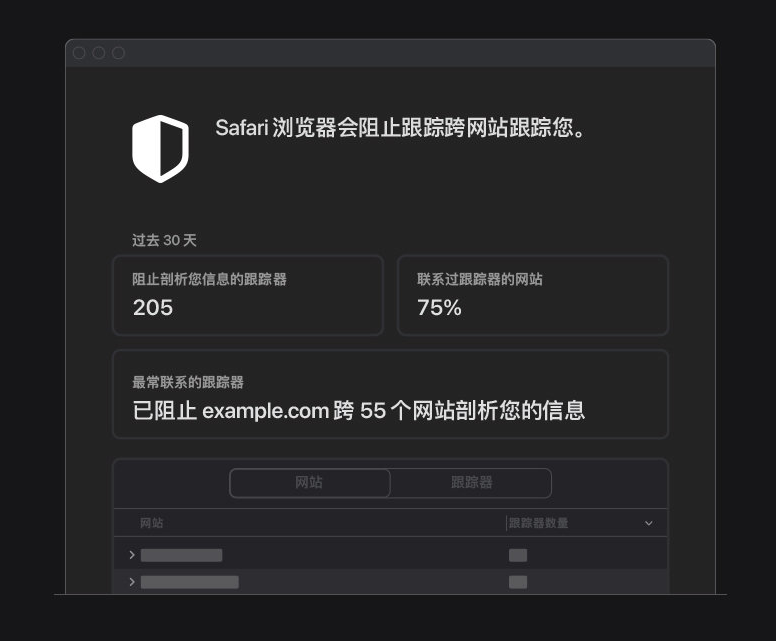 河间苹果手机维修分享如何在 Safari 浏览器中查看和打开隐私报告 