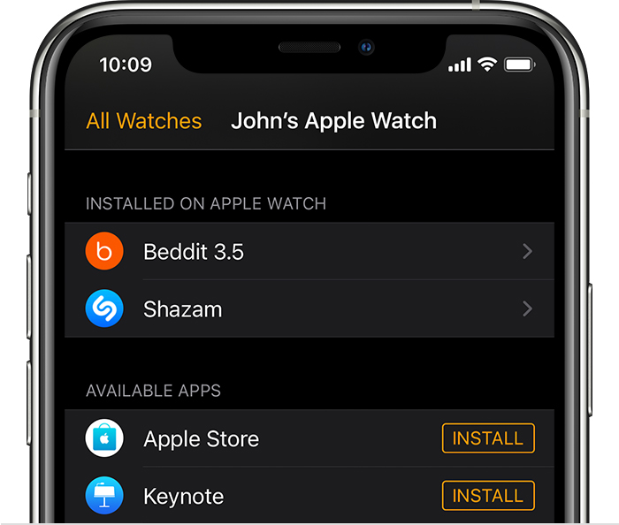 河间苹果手机维修分享如何在 Apple Watch 上下载应用 