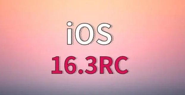 河间苹果手机维修分享iOS 16.3 RC版升级_iOS 16.3 RC版一键刷机教程 